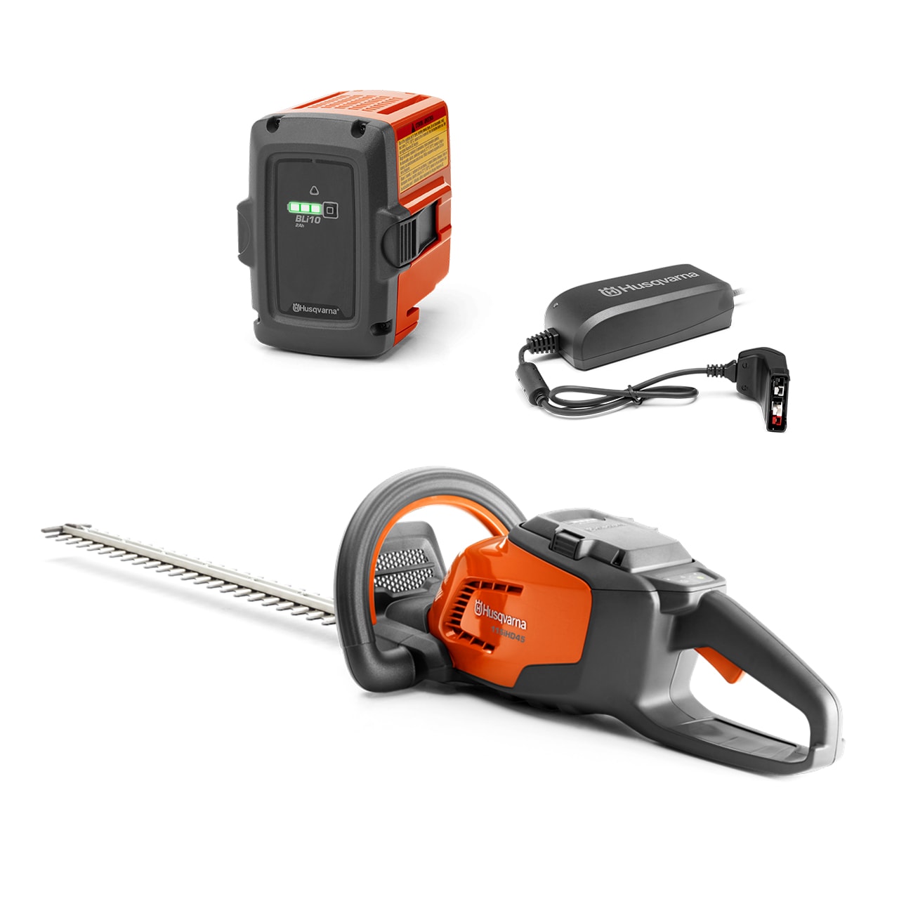 Husqvarna 115Ihd45 Hekksaks Med Batteri Og Lader