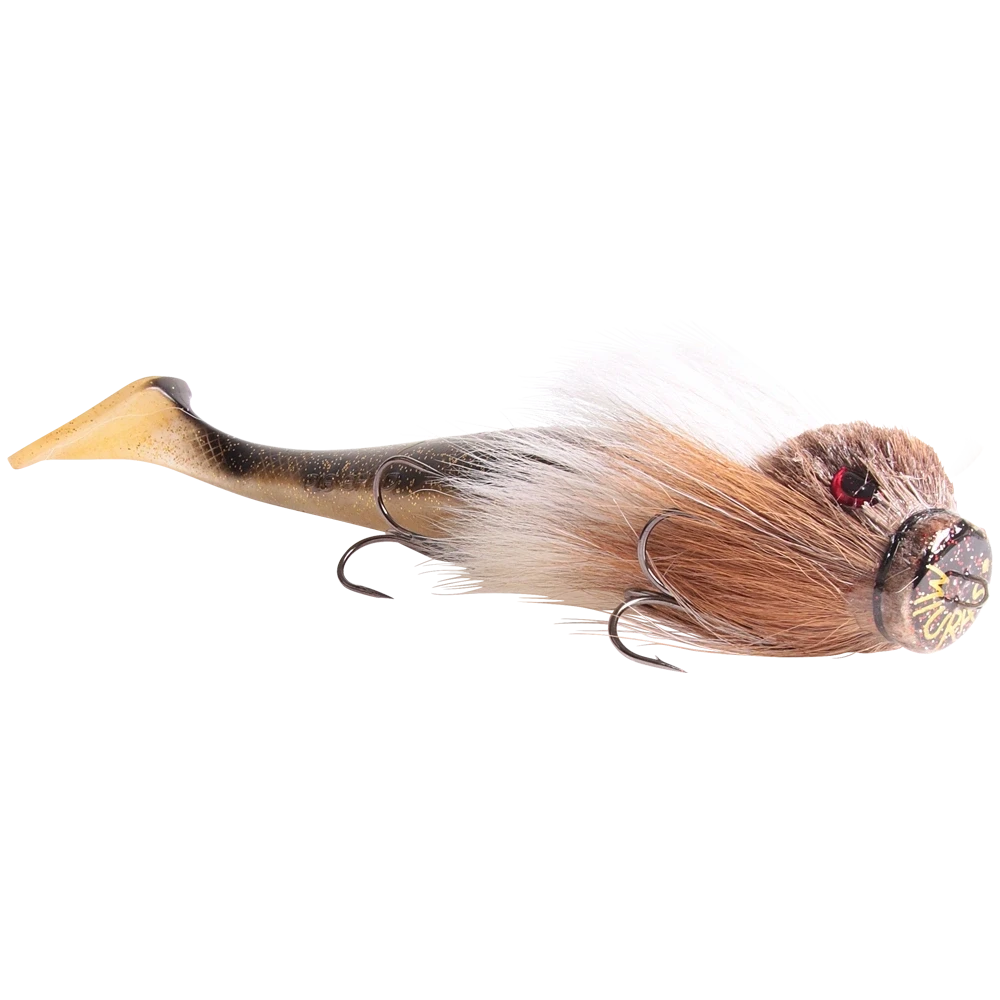 Miuras Mouse Pig Shad 26cm 115g - Ice Cream - Spotted Bullhead