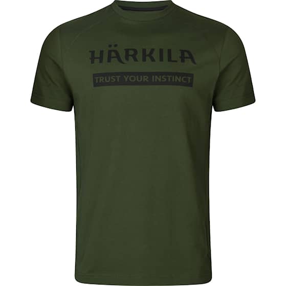 Härkila T-Shirt 2er-Pack Herren Duffel green/Phantom