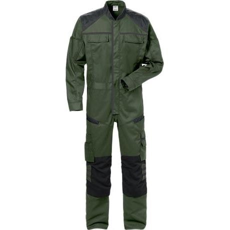 Fristads Overall 8555 STFP Militärgrön/Svart 2XL