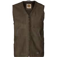 Härkila Pro Hunter leather vest for men Willow Green