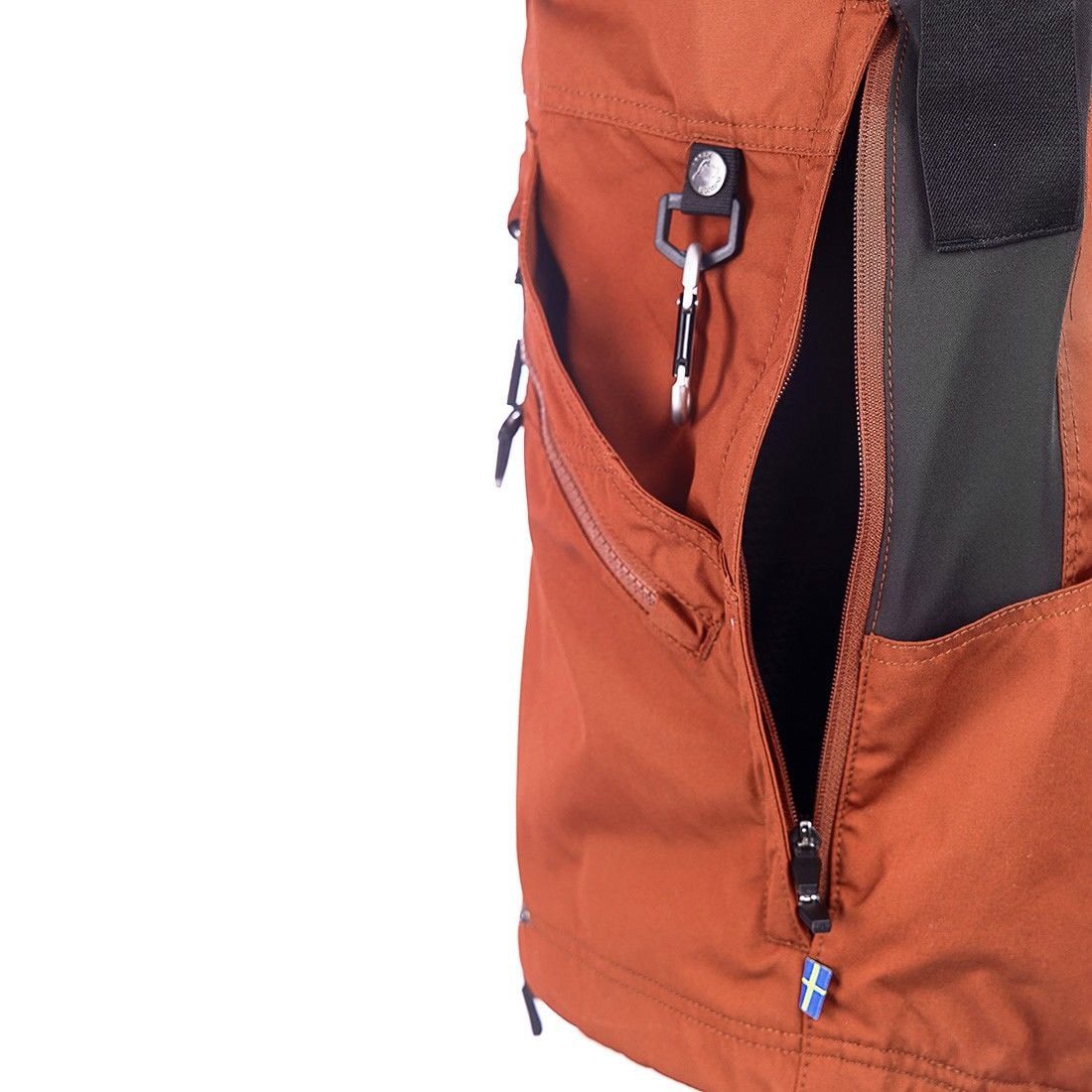 Arrak Outdoor Competition Vest Herre Brændt orange