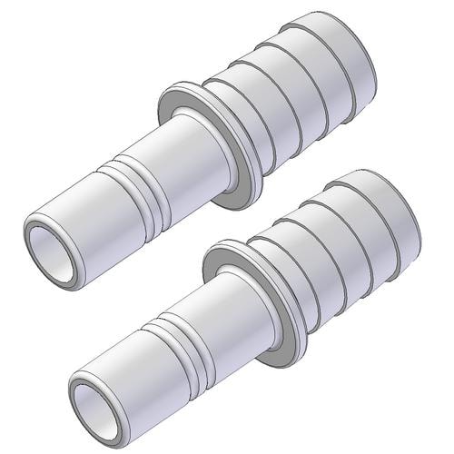 Whale Slangadapter 19mm-15 2-pack