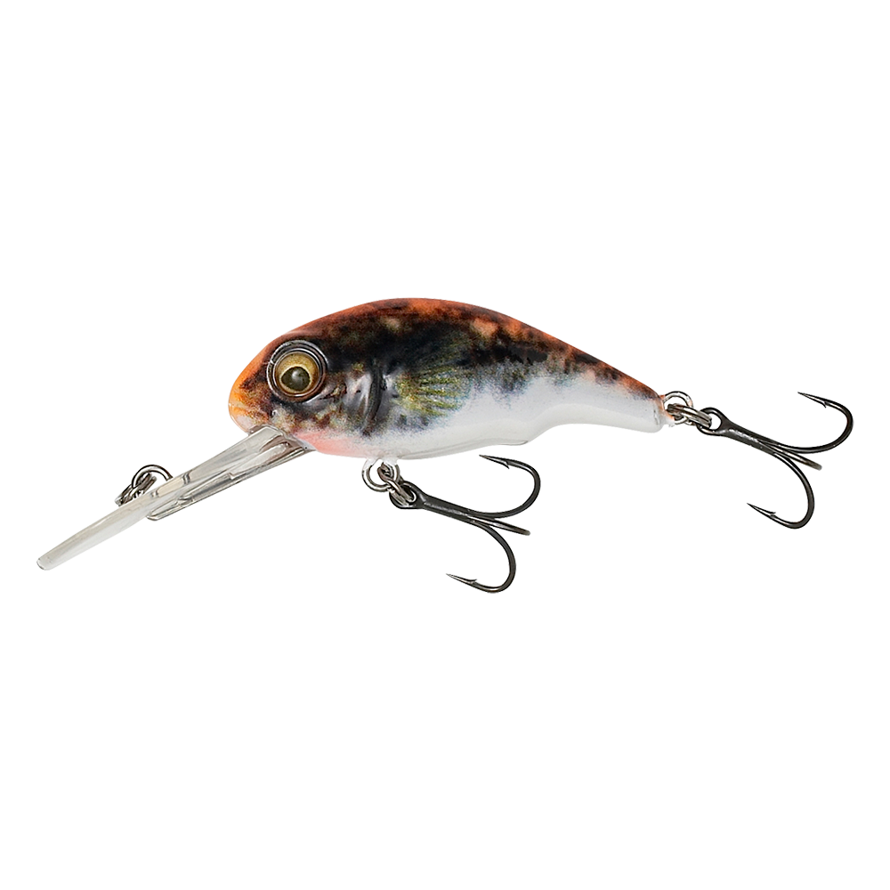 SG 3D Goby Crank PHP 4 cm UV Red & Black