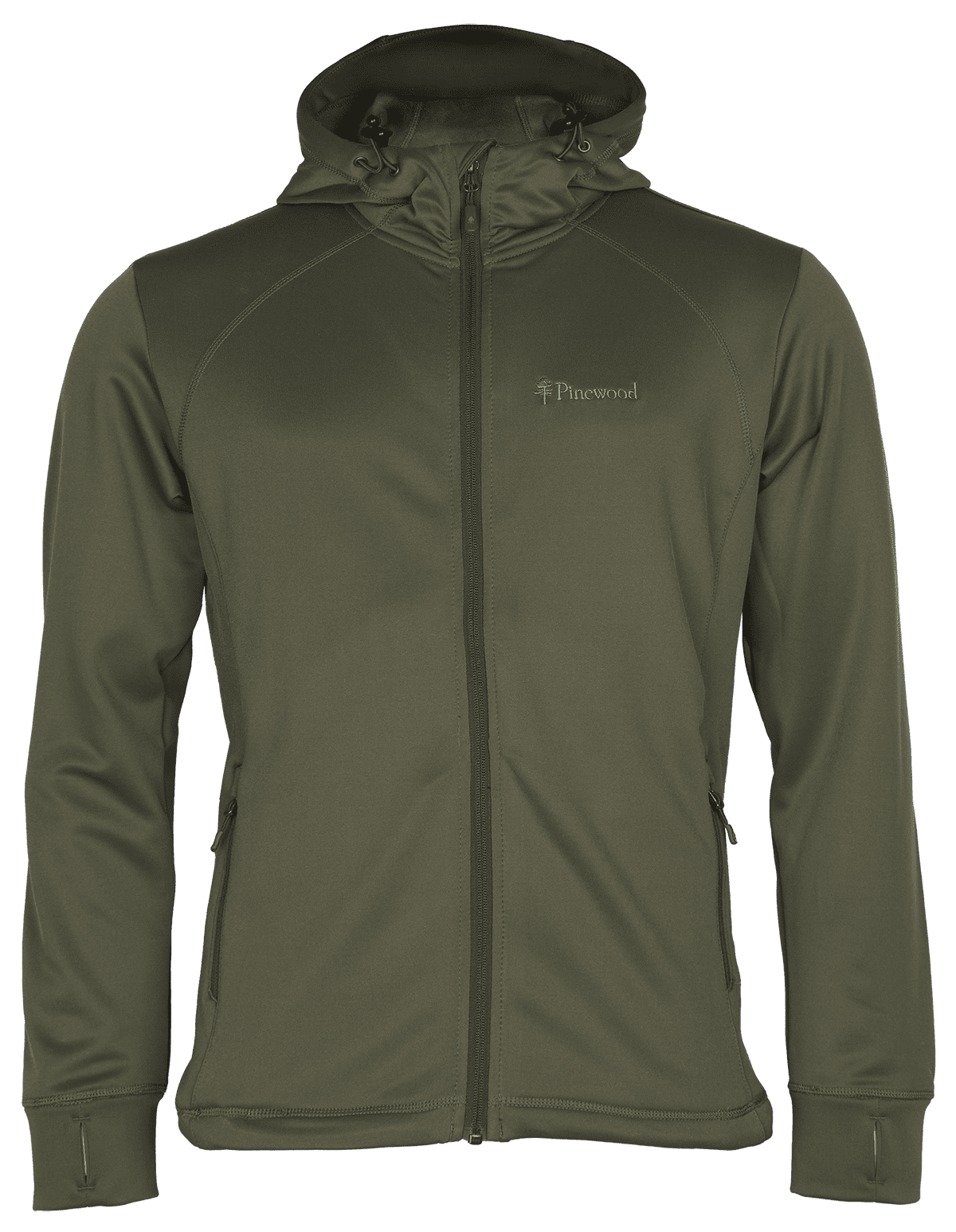 Pinewood Finnveden Hoodie Herr Olive