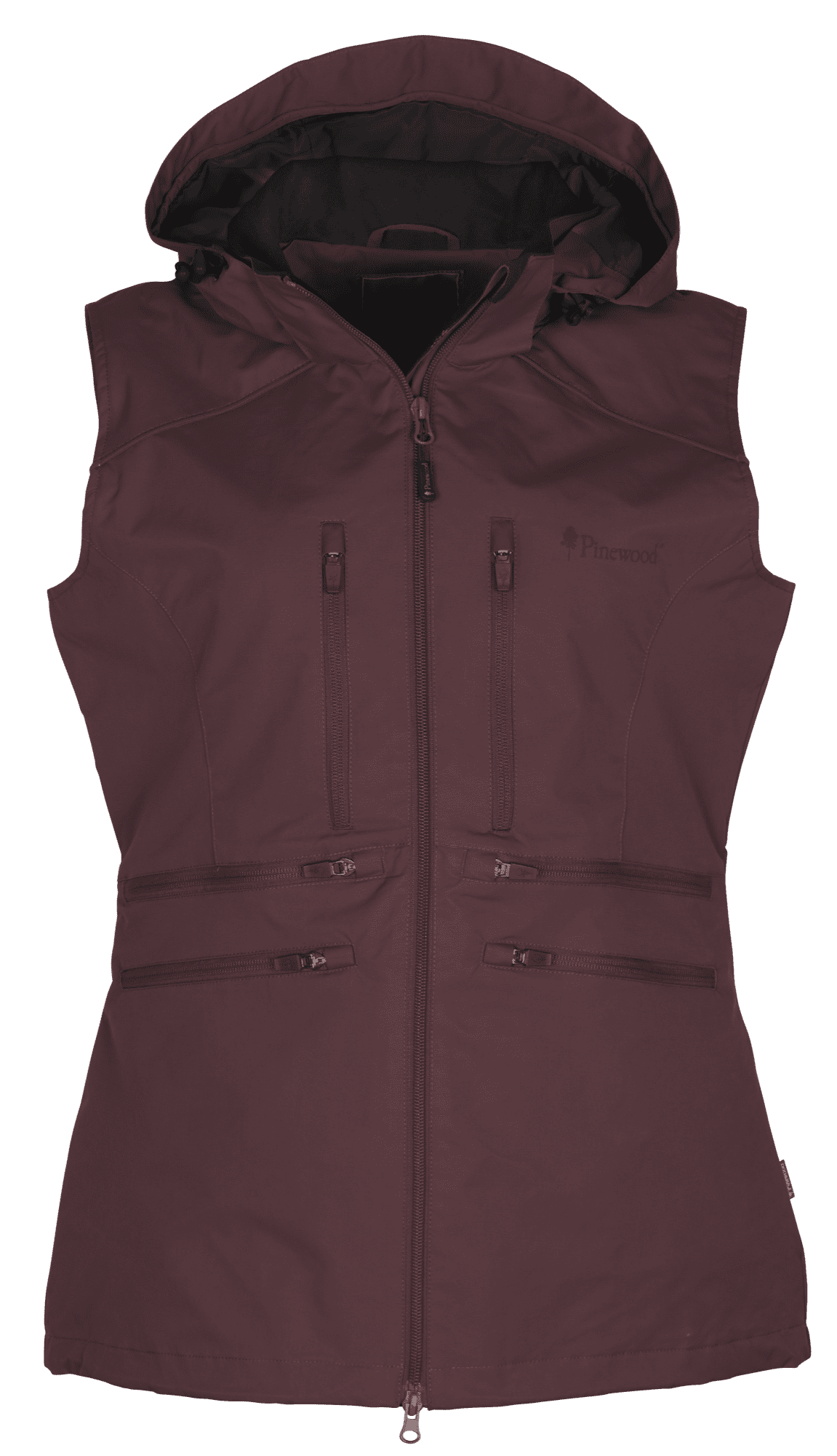 Pinewood Dog Sports Windblocker Väst Dam Earth Plum