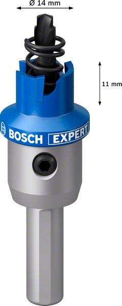 Bosch Hålsåg Expert Sheet Metal med integrerad gänga
