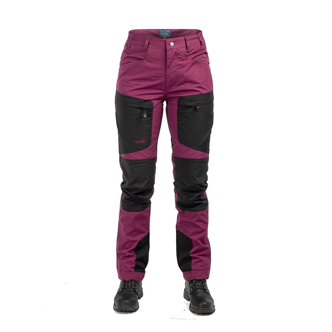Arrak Outdoor Active Stretch Hose Damen Lang Fuchsia