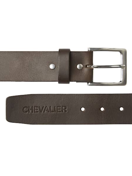 Chevalier Halton Leather Belt Men Leather Brown