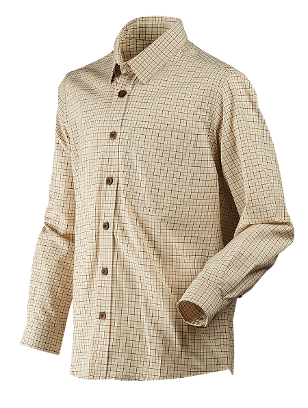 Seeland Colin Kids Skjorta B/U Bitter Chocolate Check