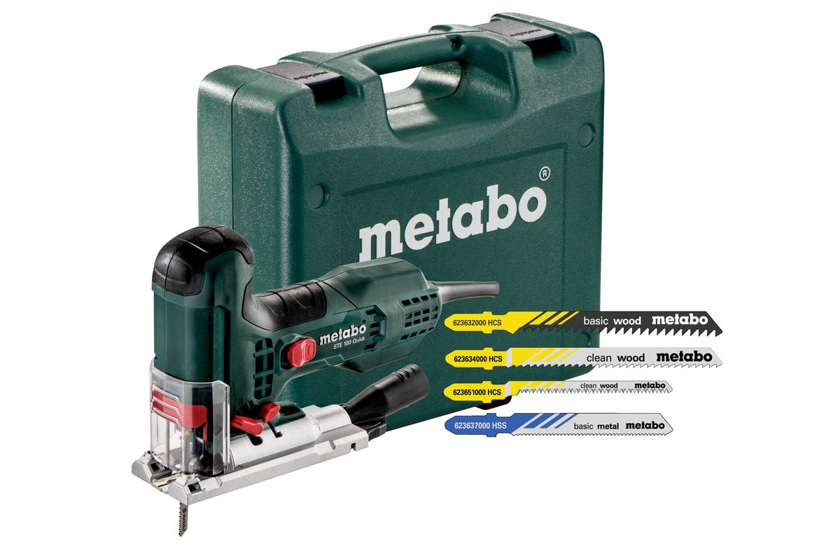 Metabo Sticksåg STE 100 Quick Set med 20 sticksågblad