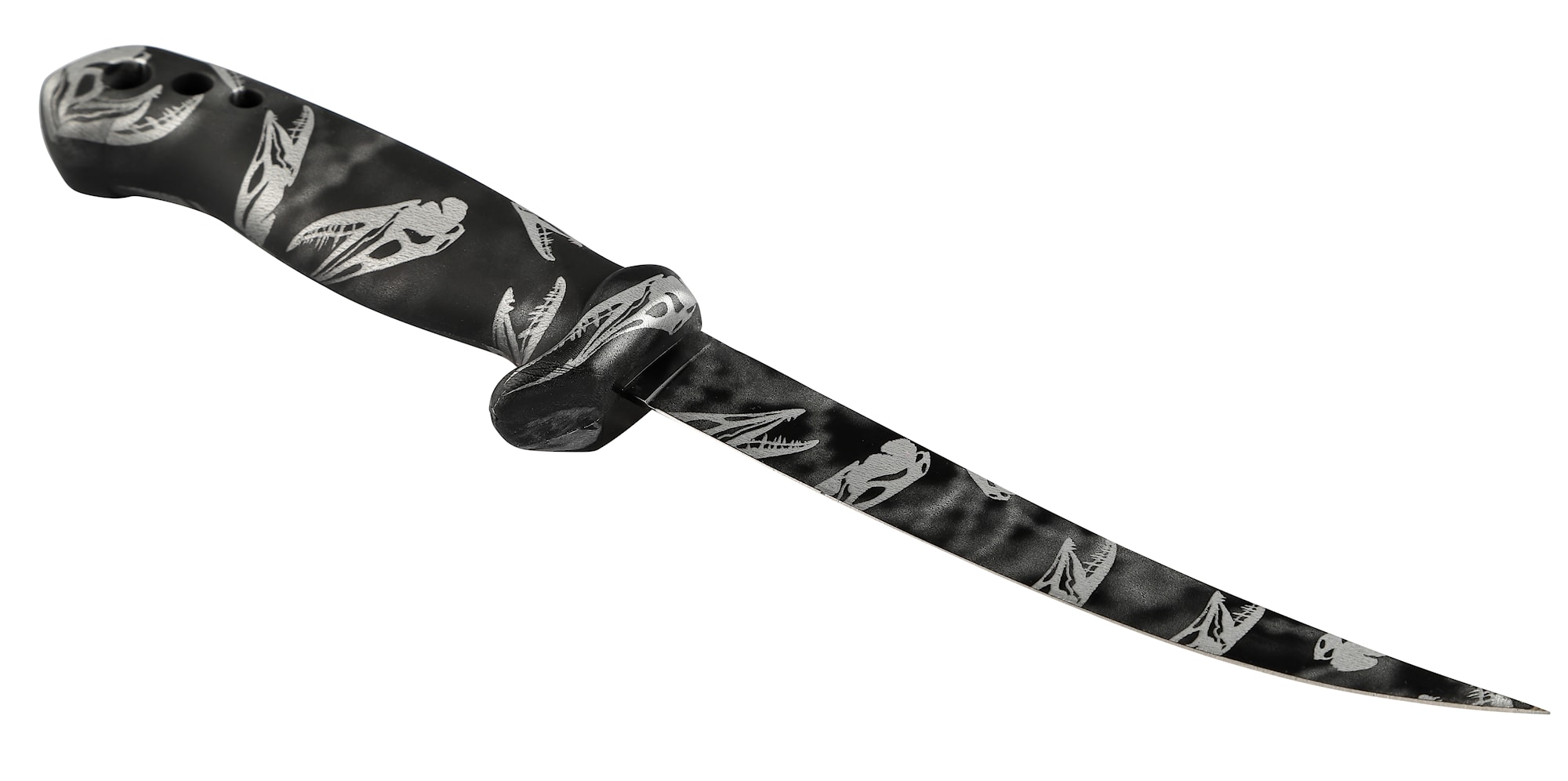 Ifish Filékniv 15cm Black Scull