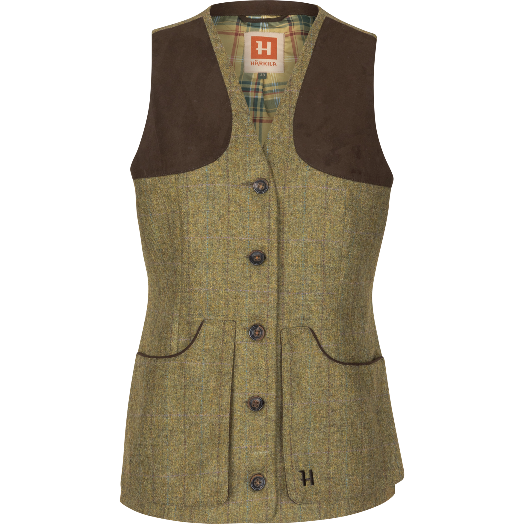Jura shooting waistcoat Women Olive 40
