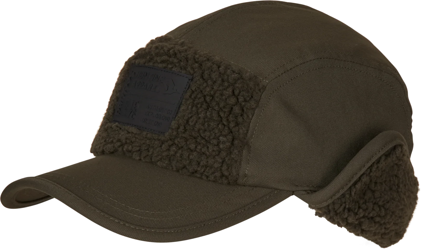 Seeland Teddy Fold Down Cap Herr Pine green