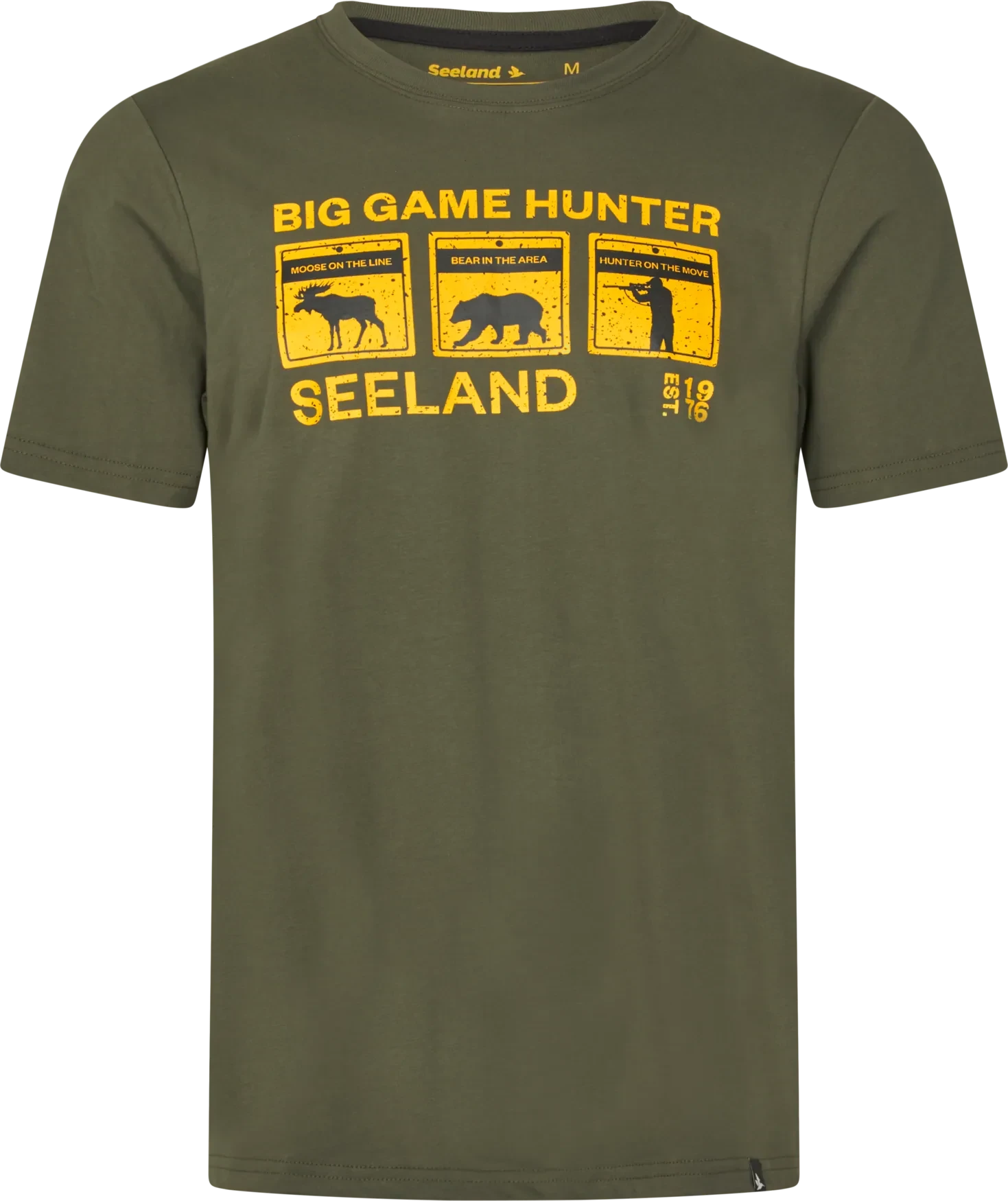 Seeland Vorsicht T-Shirt Herr Grape leaf