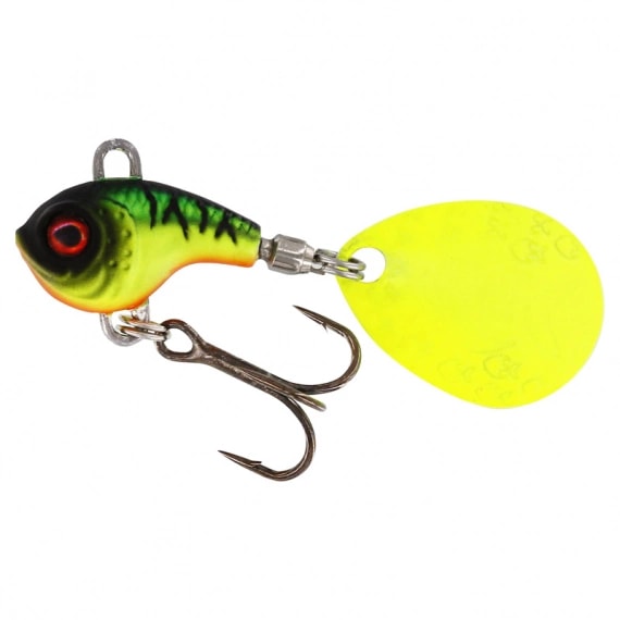 DropBite Tungsten Spin Tail Jig 2cm 13g Firetiger -