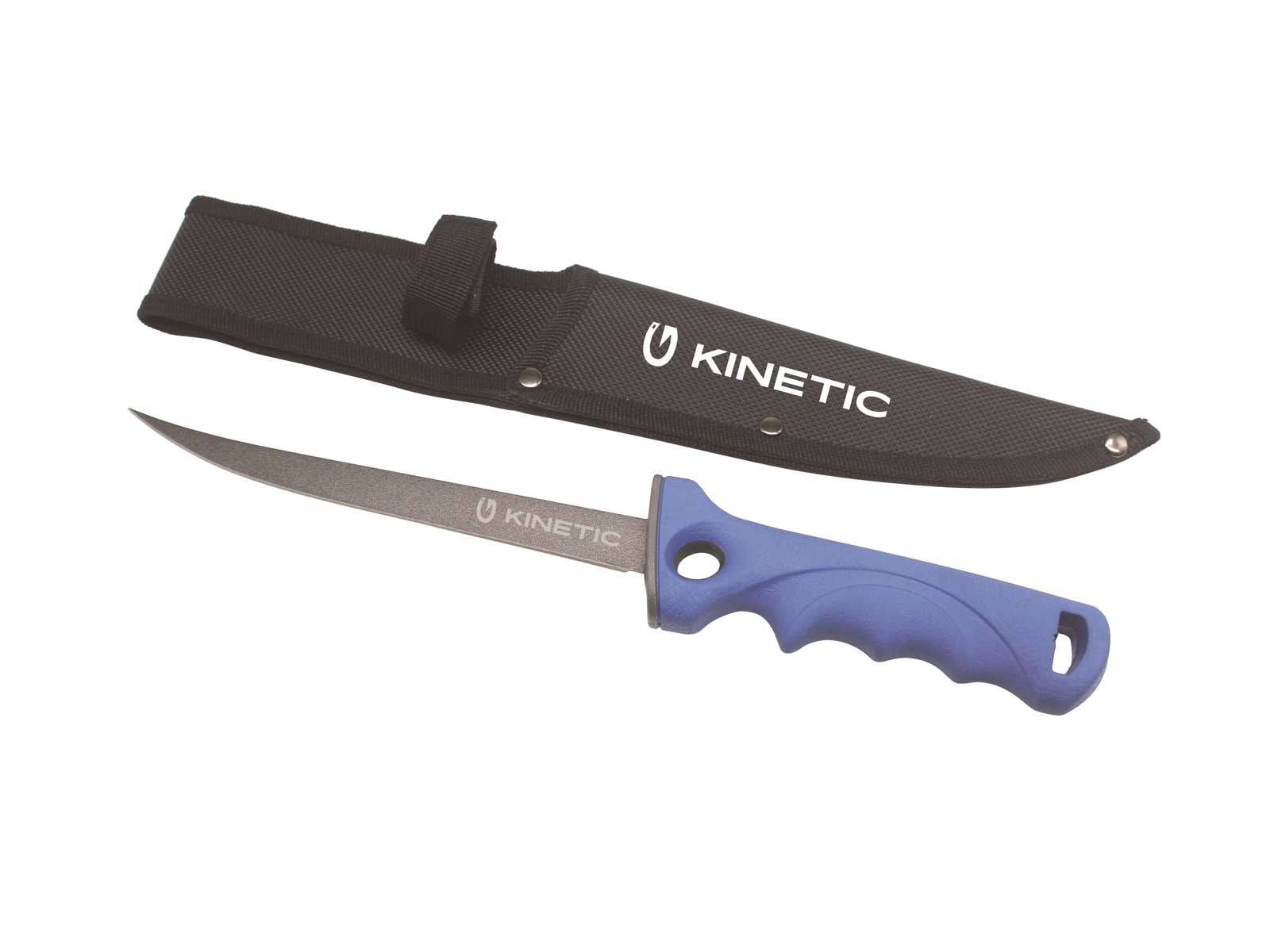 Kinetic Fillet Knife Soft Grip 7" Blue/Black
