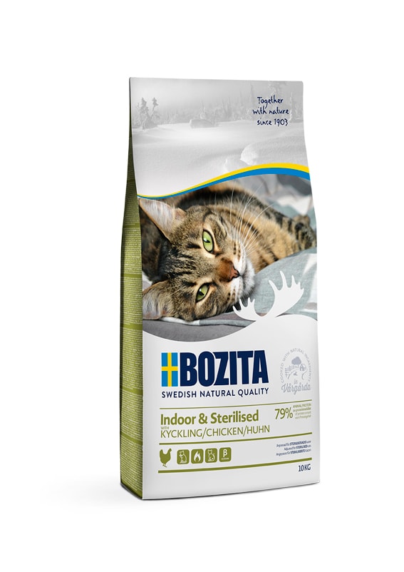 Bozita Indoor & Sterilised Chicken 10kg -