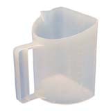 Foga Foderskopa Plast 2l transparent -