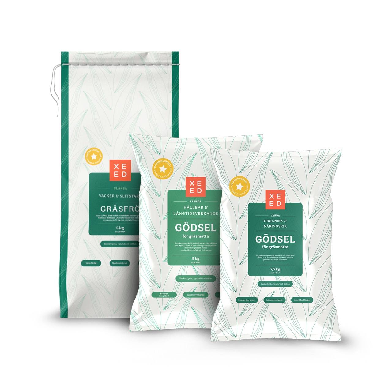 Xeed Glänsa stödsådd paket