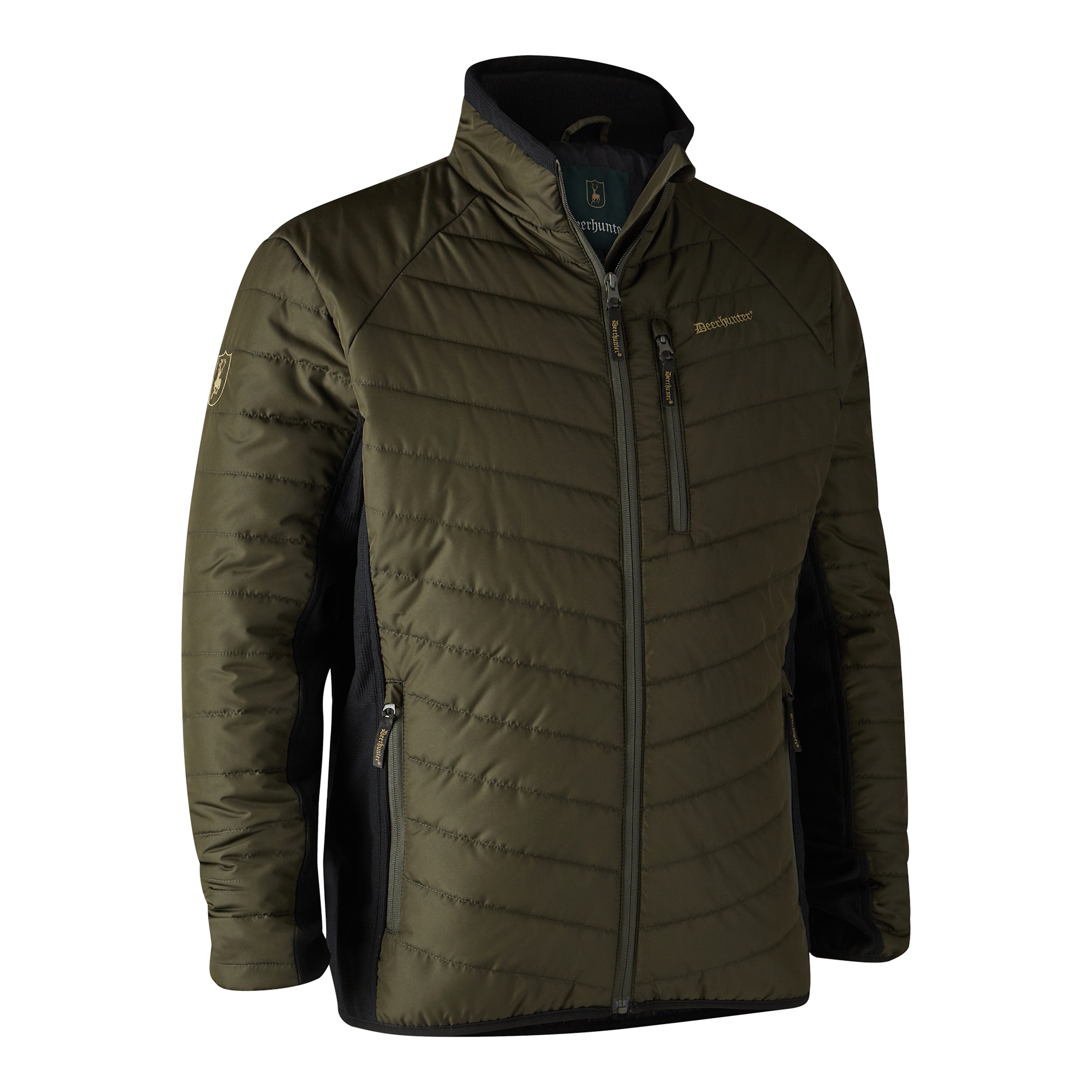 Deerhunter Moor Vadderad Jacka med softshell Herr Adventure Green 2XL