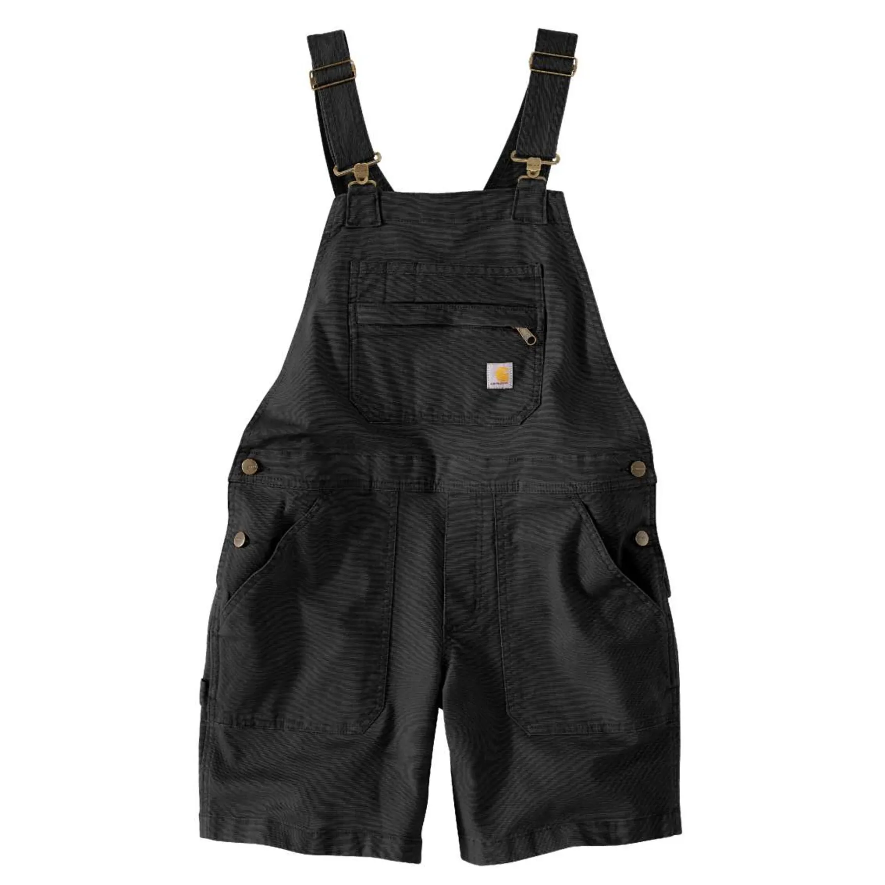 Carhartt Relaxed Fit Canvas Shortall Ladies Black XS