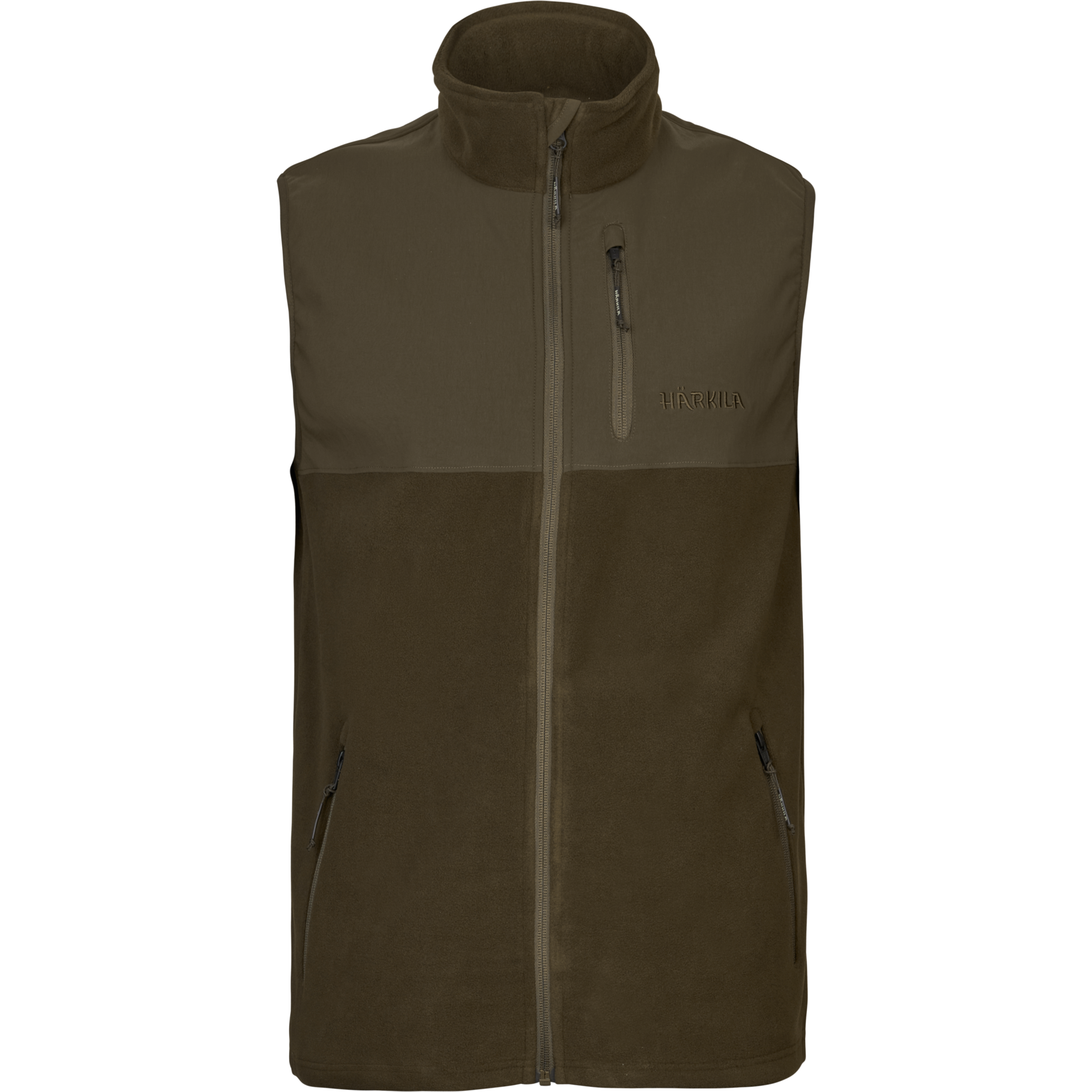 Härkila Fjell Fleecevest Jakt Herre Green/Willow Green