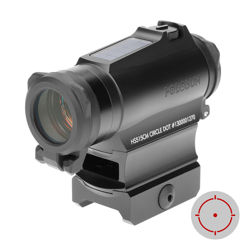 HOLOSUN HS515 CM, Circle Dot/Solar Panel/QD Mount