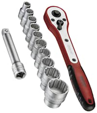 Teng Tools Hylsnyckelsats M1413N1 1/4 13 delar