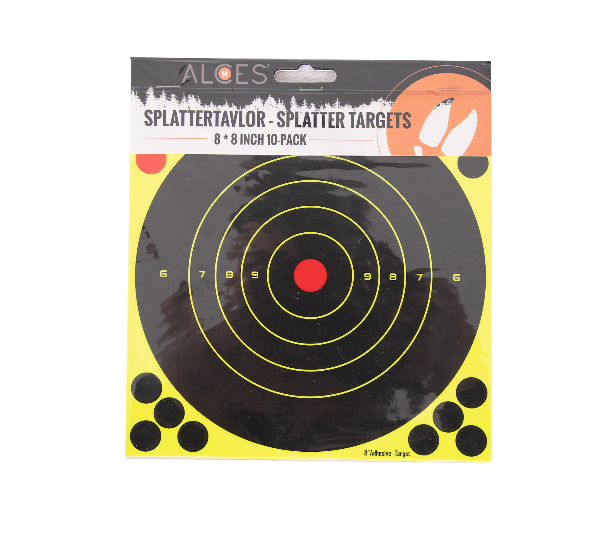 Alces Splattermål 8 x 8 inch 10-pak