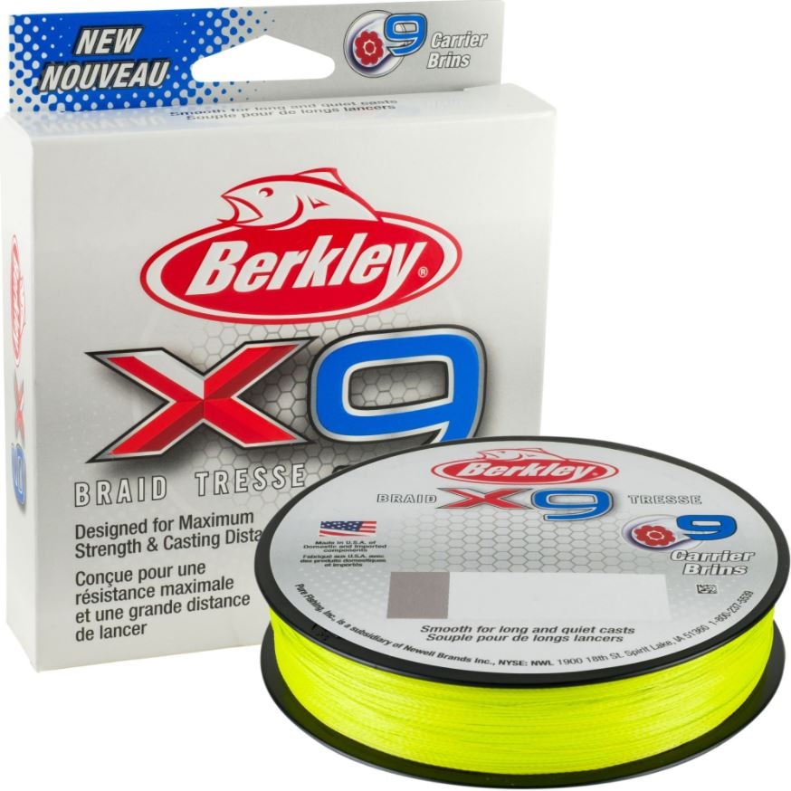 Berkley X9 0,14 mm 150 m Flame Green -