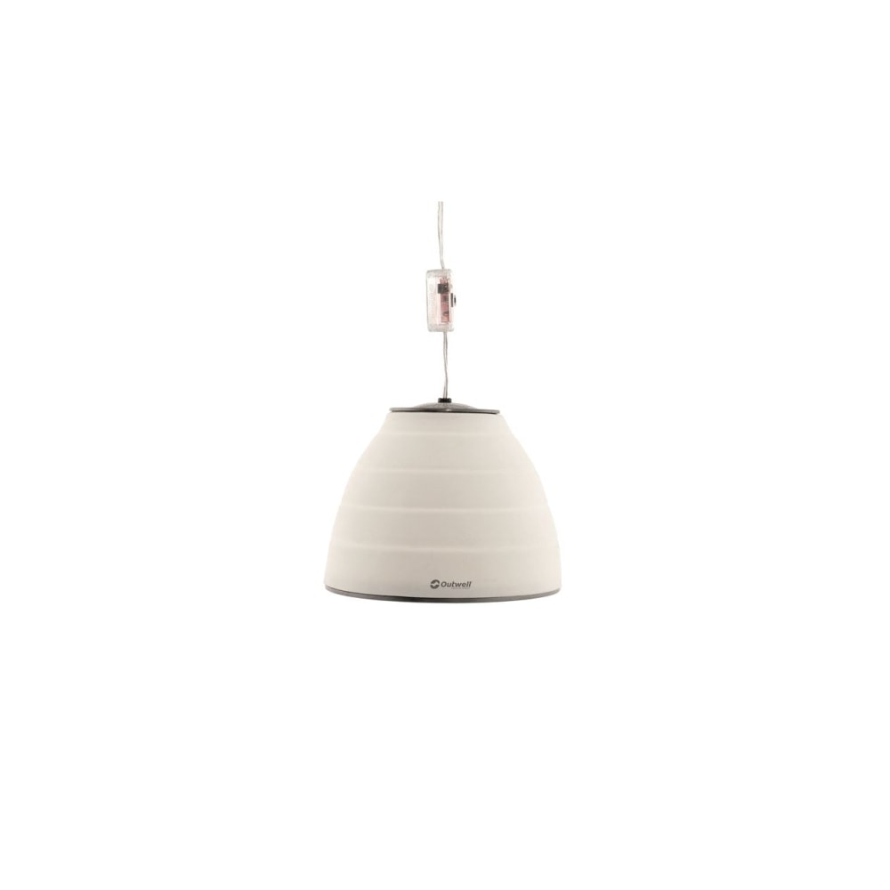 Outwell Orion Lux Cream White Camping lamppu 230V 5 m kaapelilla