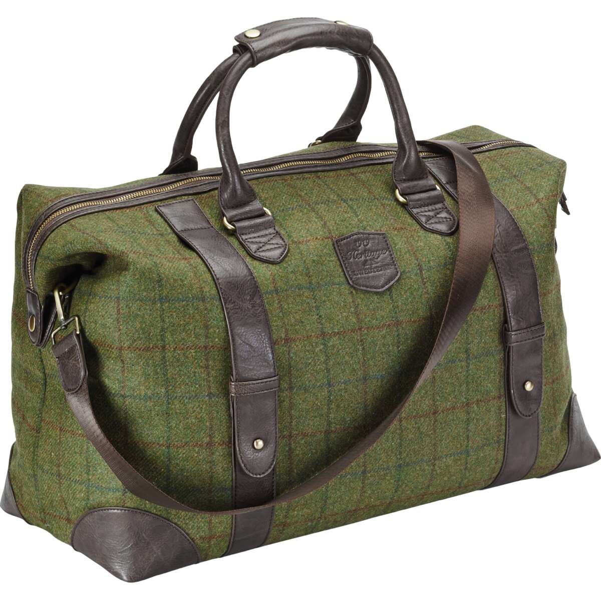 Swedteam 1919 Weekend Bag Tweed Green Onesize