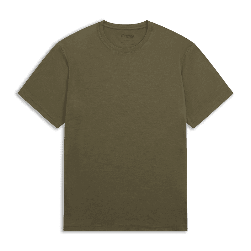 Bergans Merino Light Tee Men Pine Forest