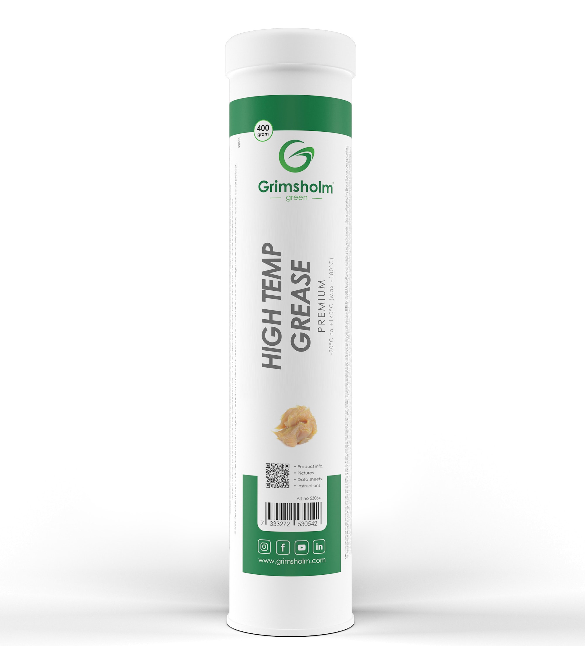 Grimsholm High temp grease Premium, 400 gr