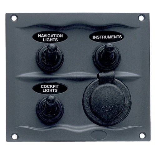 Bep Vattentät Panel 3-Pos+Cigg