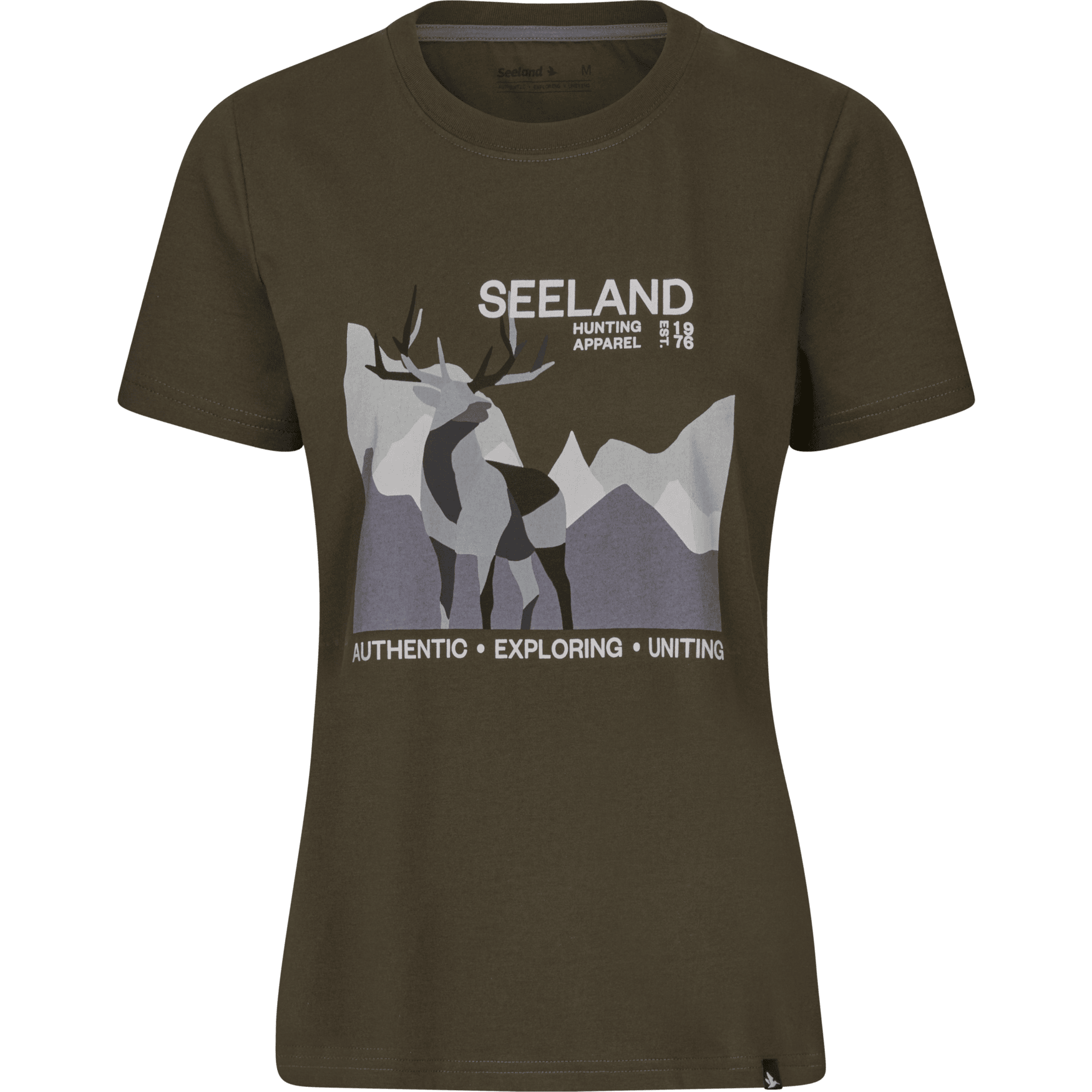 Seeland Sadie T-skjorte Dame Pine green