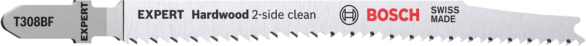 Bosch Sticksågblad Expert ‘Hardwood 2-side clean’ T 308 BF , 3 st