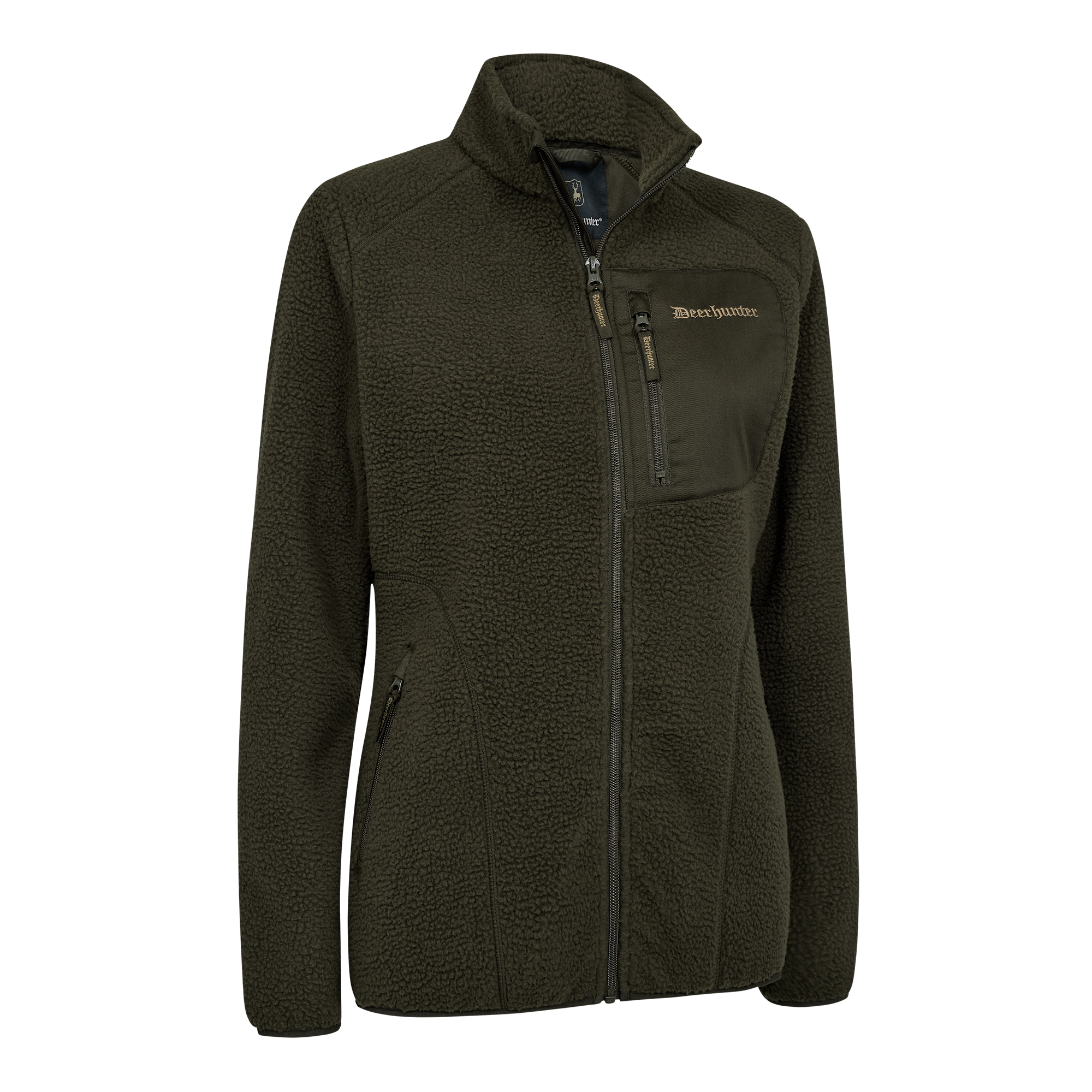Deerhunter Lady Atlas Fleecejacka Dam Forest Green