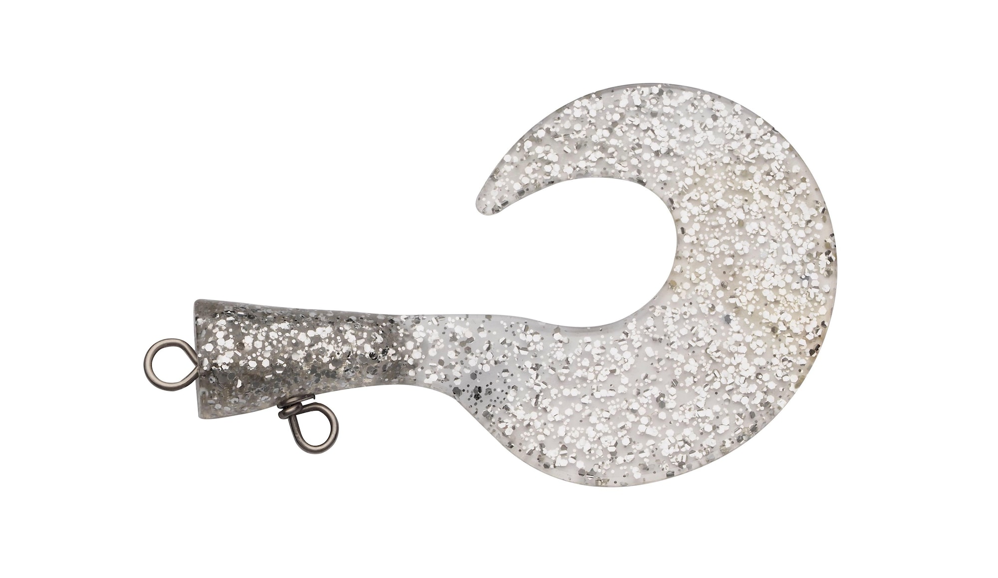 McMio Spare Tail Silver Glitter Jigit 3 kpl./pakk.