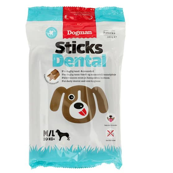 Dental Sticks 7-pack M/L