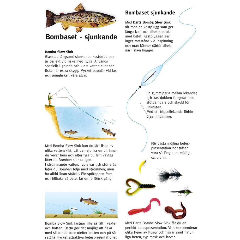 Darts Bombaset Öring sjunkande