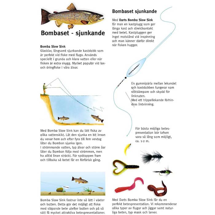 Darts Bombaset Öring sjunkande