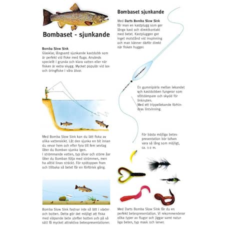 Darts Bombaset Öring sjunkande
