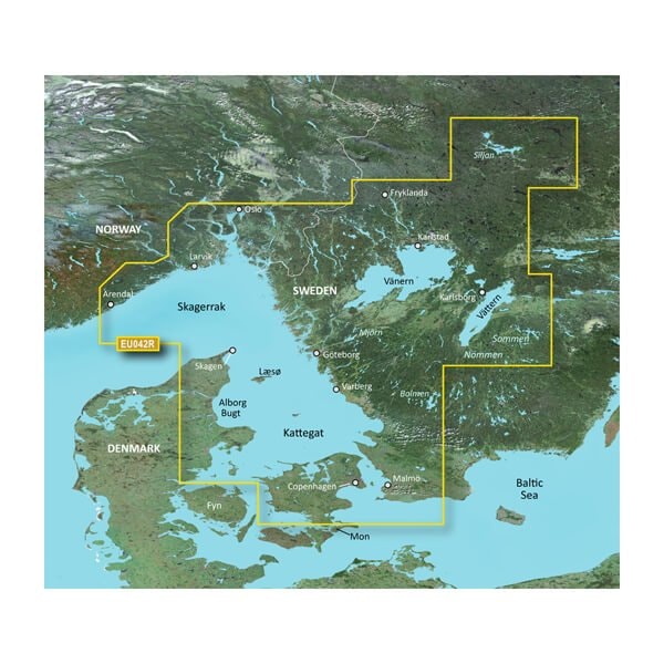 Garmin Bluechart G3 HXEU042R Oslo-Trelleborg -
