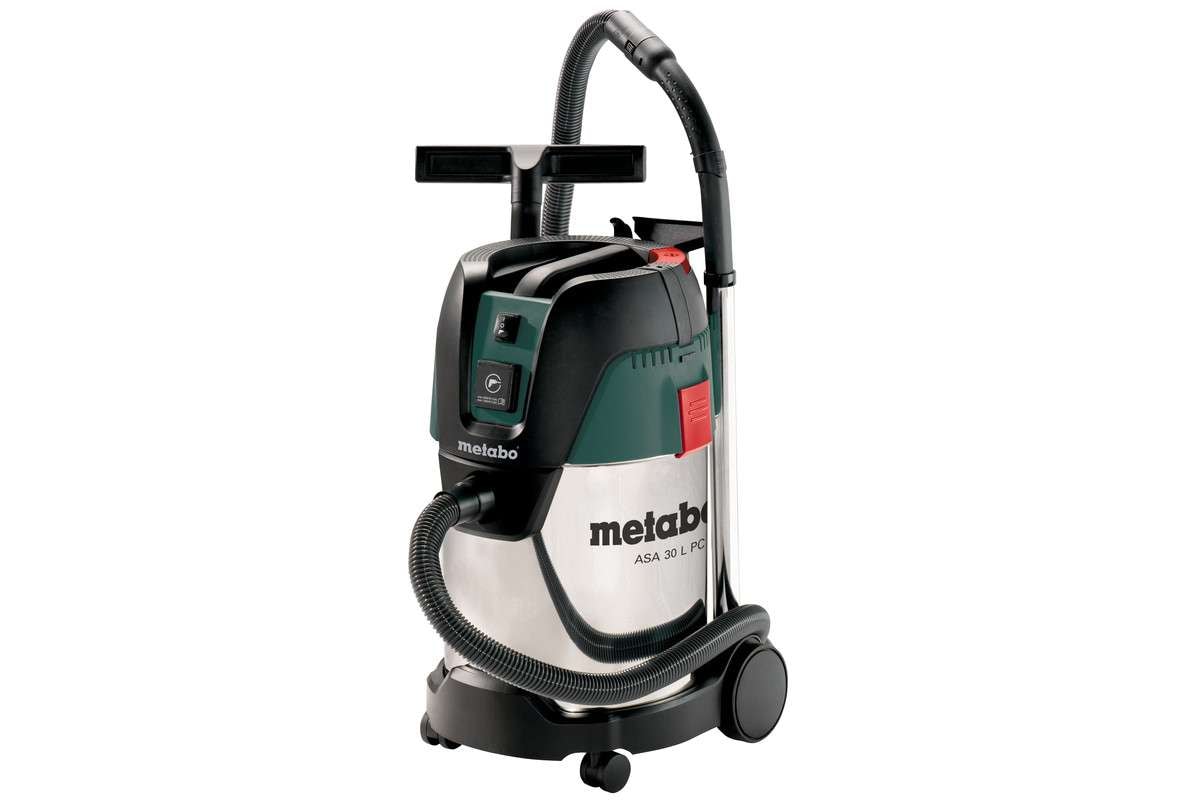 Metabo Imuri ASA 30 L PC Inox manuaalisella suodattimen puhdistuksella
