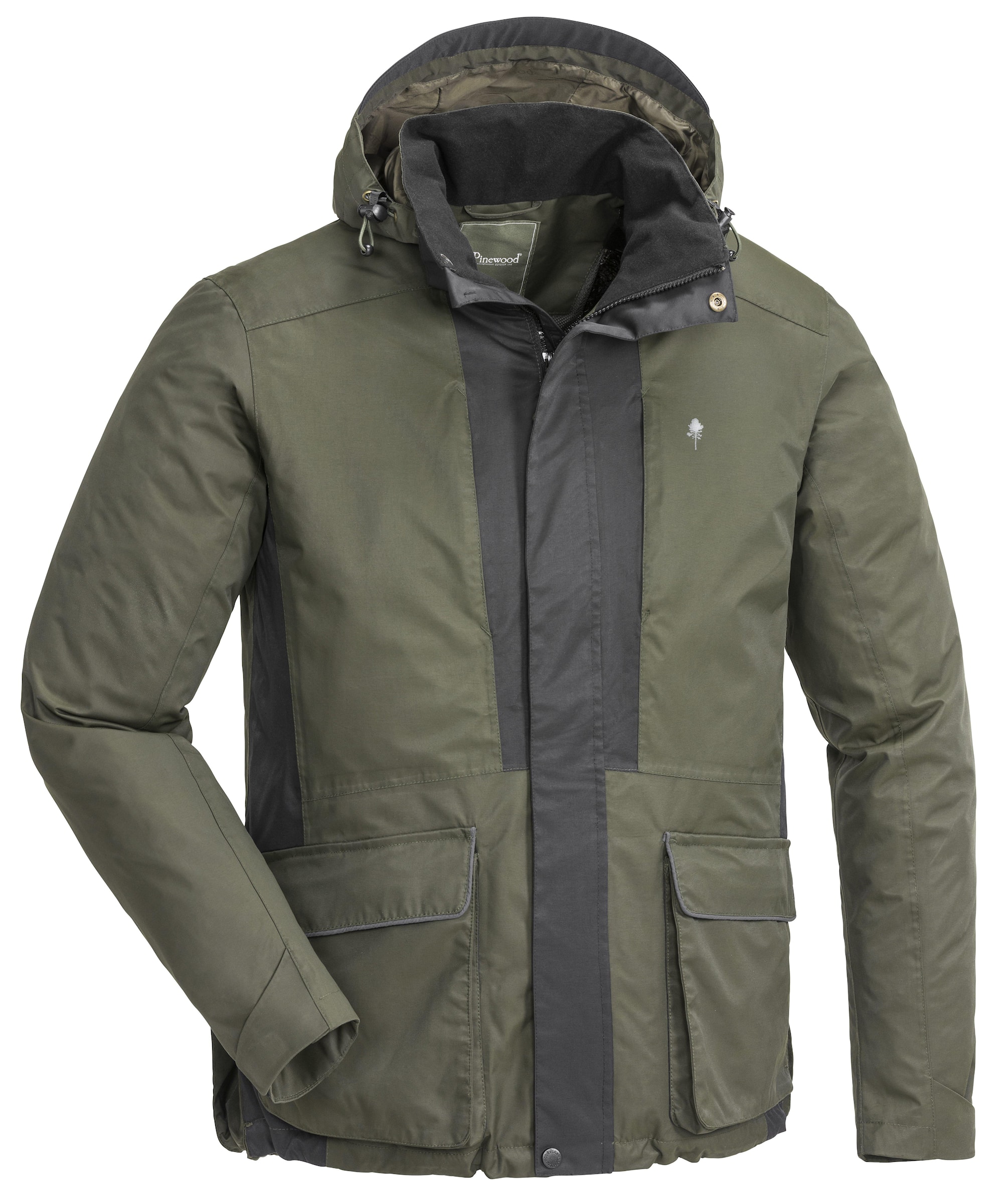 Pinewood Dog Sports 2.0 Jacka Herr Moss Green/Black 4XL