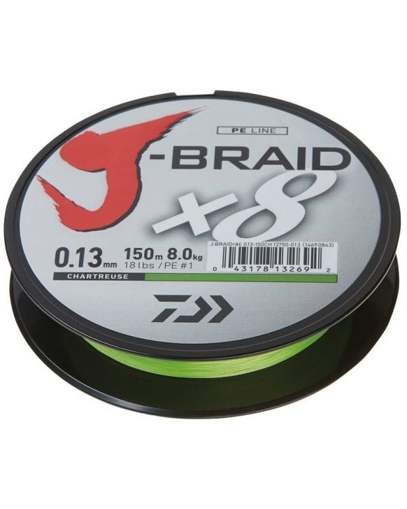 REA/Black Friday Daiwa J-Braid X8 58Lb 0.28mm 150m Ch