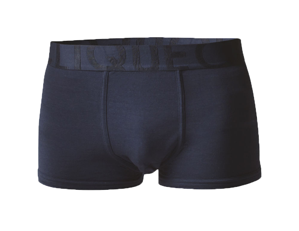 Bambu Boxer Kalsong - Short Leg Navy