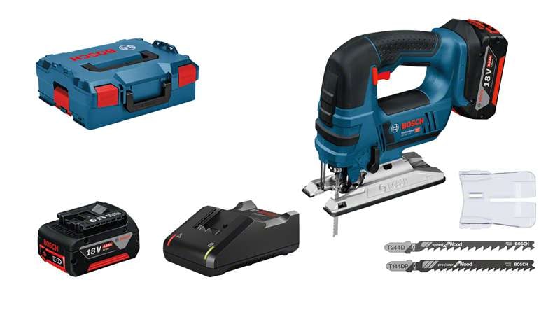 Bosch Sticksåg GST 18 V-Lib 2x4,0Ah i L-BOXX